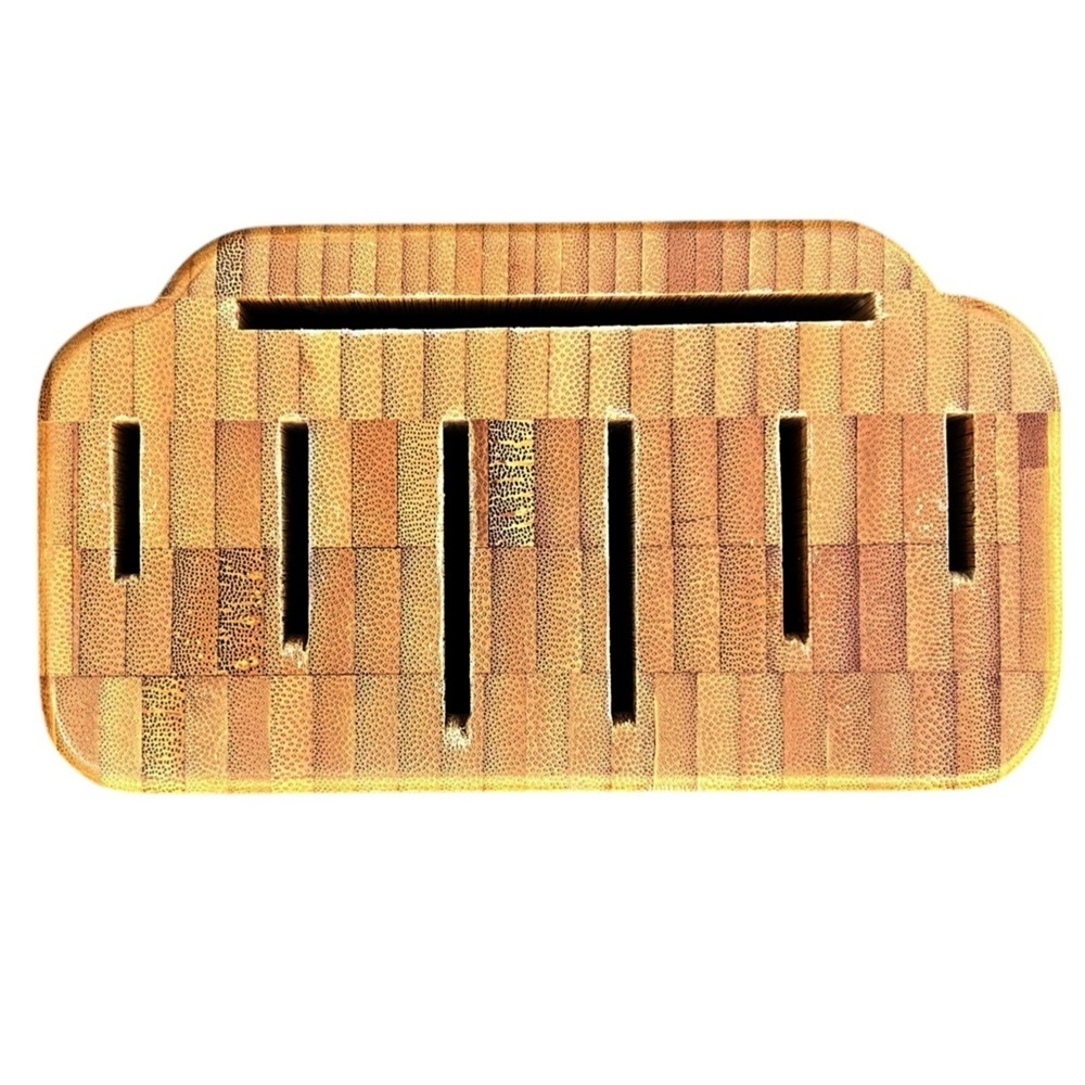 Villeroy & Boch Vivo bamboo knife block Made In Germany - Picture 6 of 8